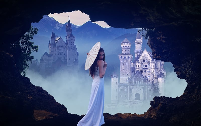 Mysterious Fantasy Landscape